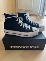 Converse Plateau All Star black /white Sneaker high Hessen - Nidda Vorschau