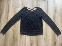 Langarmshirt H&M, schwarz mit Glitzer, Shirt Gr.170, 3.50€ Baden-Württemberg - Teningen Vorschau