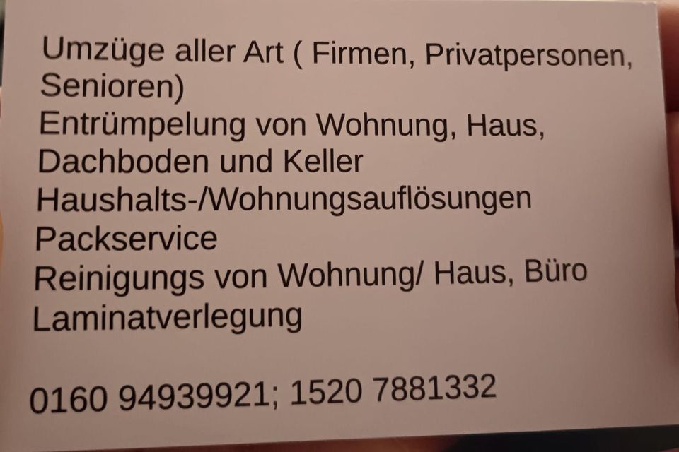 Reinigung von Haus, Wohnung, Büro, Gebäude in Asbach-Bäumenheim