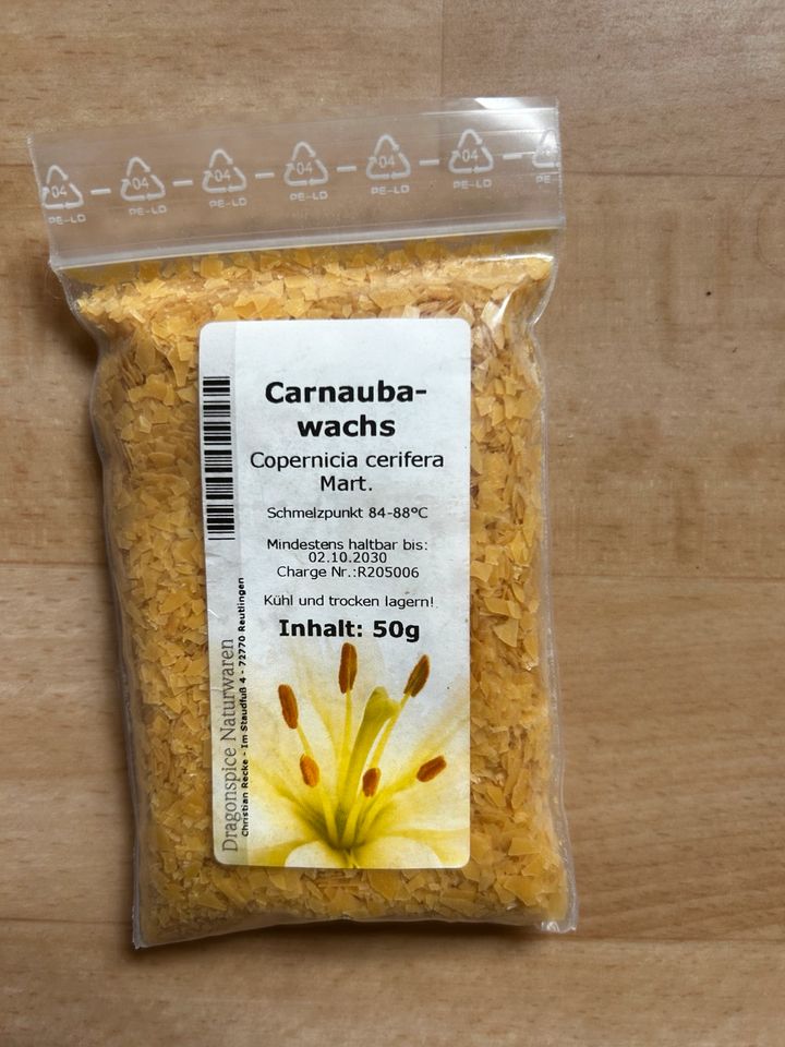 Carnauba Wachs 50g in Mühlhausen