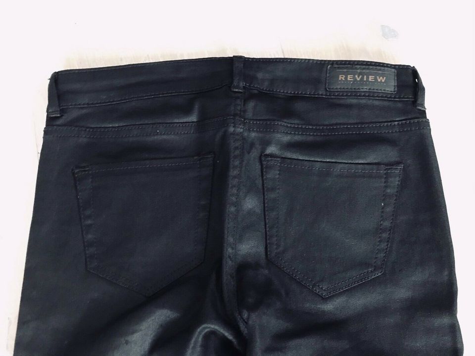 Review Jeans skinny W25/long schwarz, ungetragen, neuwertig in Neulingen