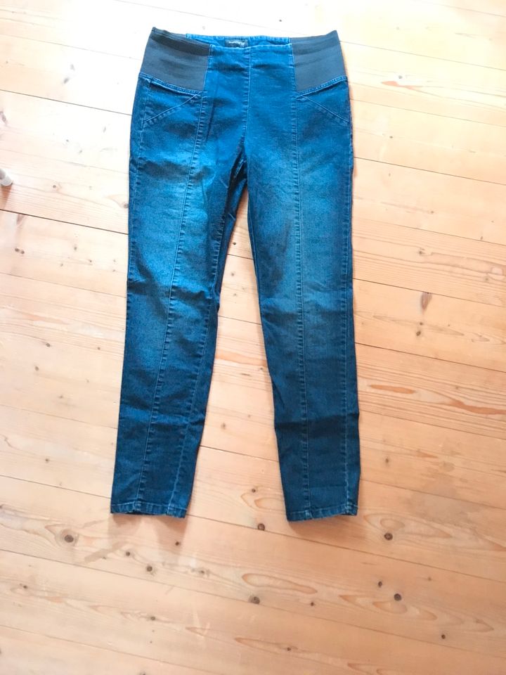 Jegging Jeans Highwaist Umstandshose 42 Gummibund in Böllenborn