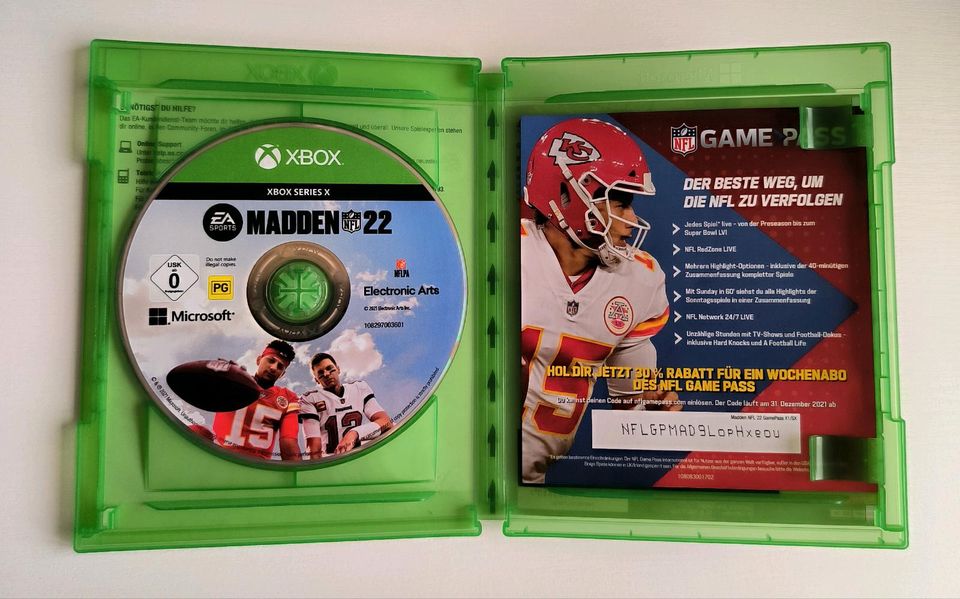 EA SPORTS Madden NFL 22 & NHL 22, Xbox Series X - TOP in Berlin