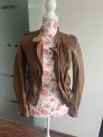 Zara Lederjacke gr. Xs braun Berlin - Kladow Vorschau