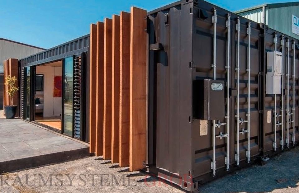 ✅ Profitieren Sie von unserem europaweiten Versand für Premium Wohnraum nach Ihren Wünschen! ✅ Containerwohnung Wohncontainer Tiny House Unterkunft Wohnraum Zimmer Containerhaus Ferienhaus Gartenhaus in Brunnen