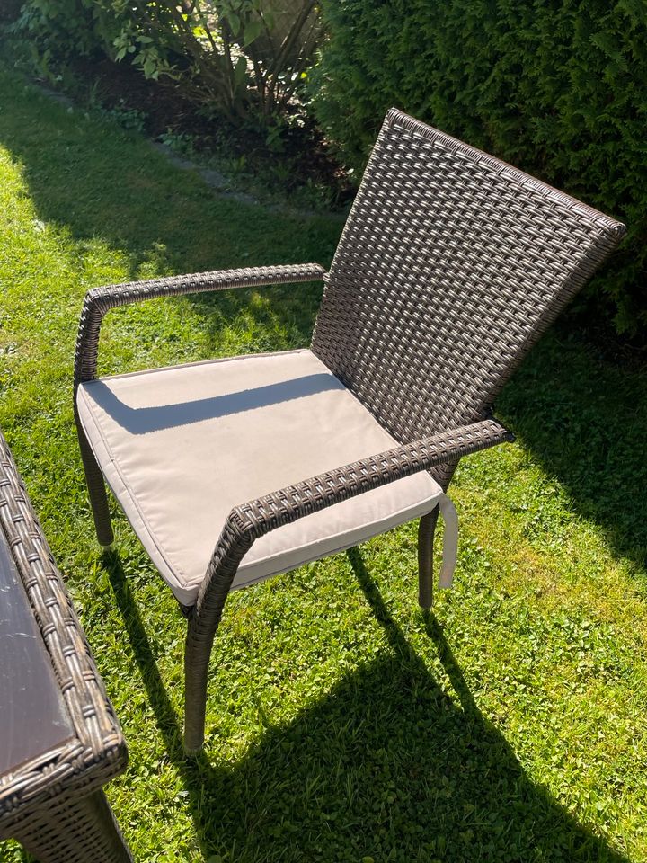 Rattan sitzlounge Gartenmöbel in Paunzhausen