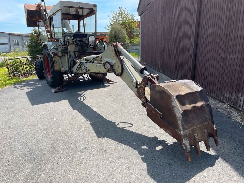 Baggerlader Fendt TS 65,Allrad,Einsatzbereit,kein Mobilbagger in Igersheim