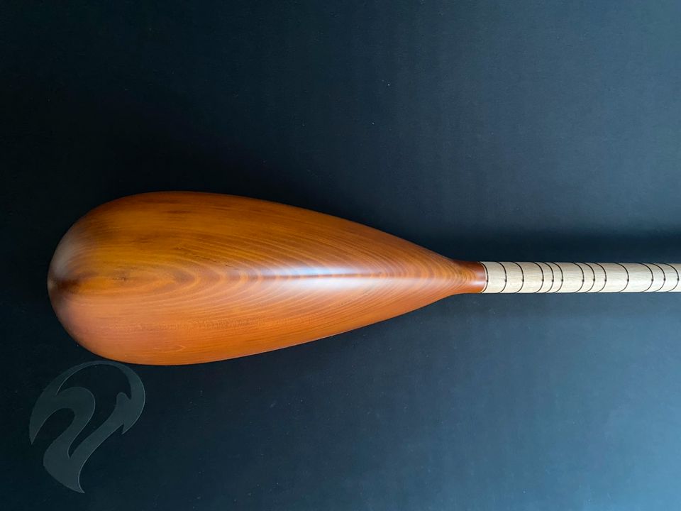 Uzun Sap Balta Saz Dede Sazı Oyma Dut Bağlama Baglama in Marl