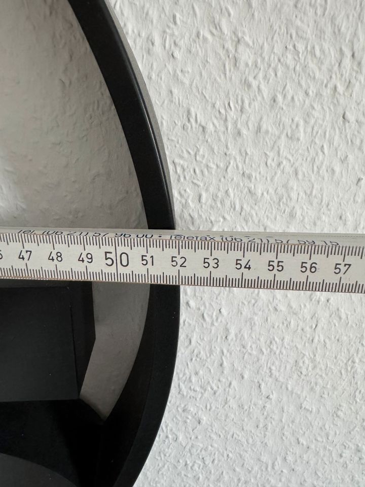 Stylische Deko Uhr Umbra schwarz rund 52cm in Hannover