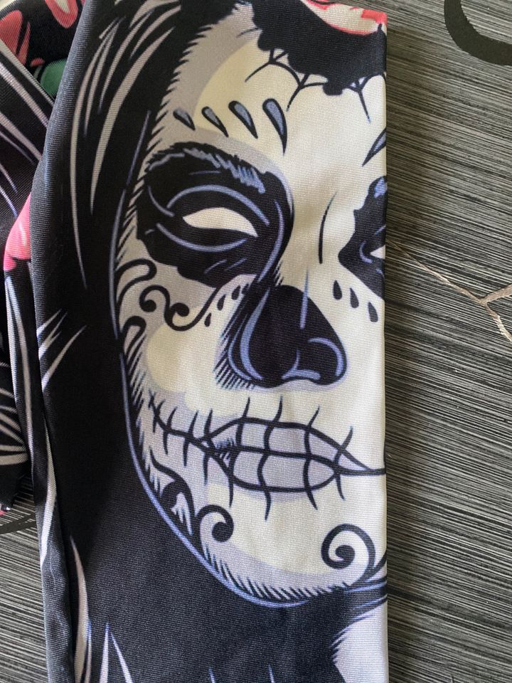 Ocultica Leggings Day of the Dead in Inden