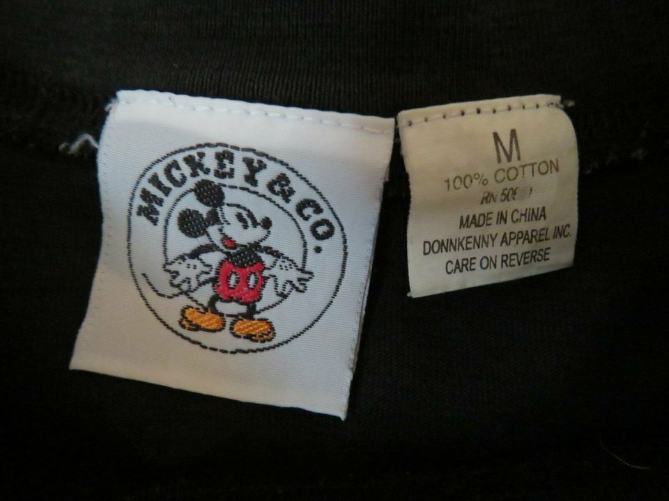 Original Disney T-Shirt Gr.M,38/40 schwarz mit Palietten+Perlen in Ludwigsburg