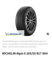4x 205/55R17 95H Michelin Alpin 6 NEU Duisburg - Homberg/Ruhrort/Baerl Vorschau