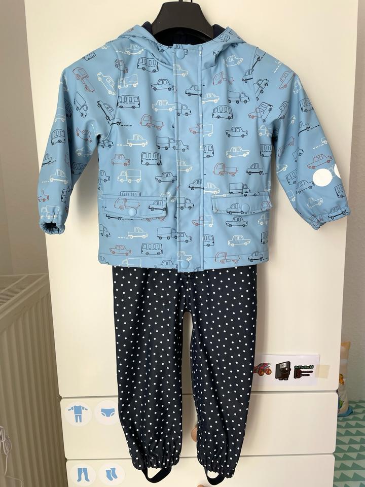 Baby Kinder Matsch Regenhose Jacke Anzug 92 Ernsting‘s Family in Nürnberg (Mittelfr)