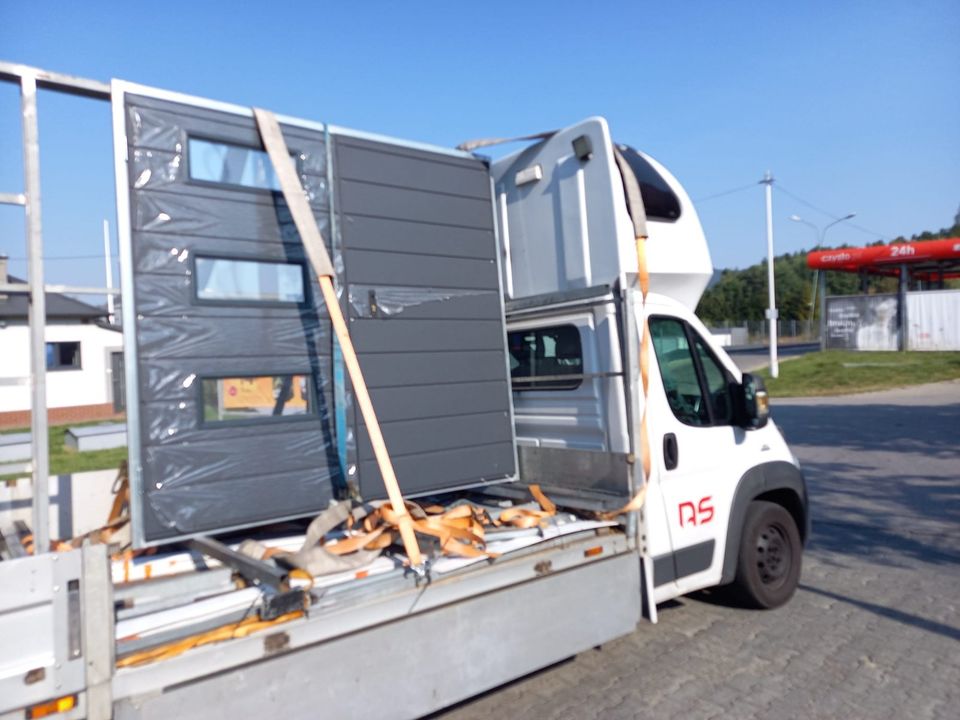 Hoftor container Garagentor haustür trapezblech rolltor schwingtor pflug Schiebetür sektionaltor hallentor gartentor gartentür garagentür doppelflügeltor tor carport hundebox in Falkenberg/Elster