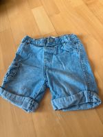 Shorts kurze Hose leichter Jeansstoff Gr. 80 blau Baden-Württemberg - Achstetten Vorschau