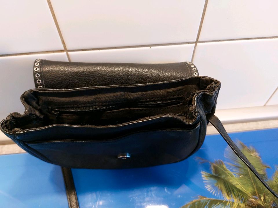 Handtasche von Kolster schwarz Glitzer in Hamburg