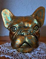 Deko Kopf Französische Bulldogge  Skulptur Hessen - Friedrichsdorf Vorschau