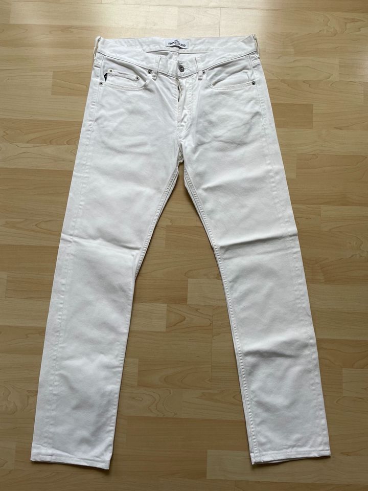 Stone Island Jeans weiß Type SL L:32 W:31 XX15 in Dortmund