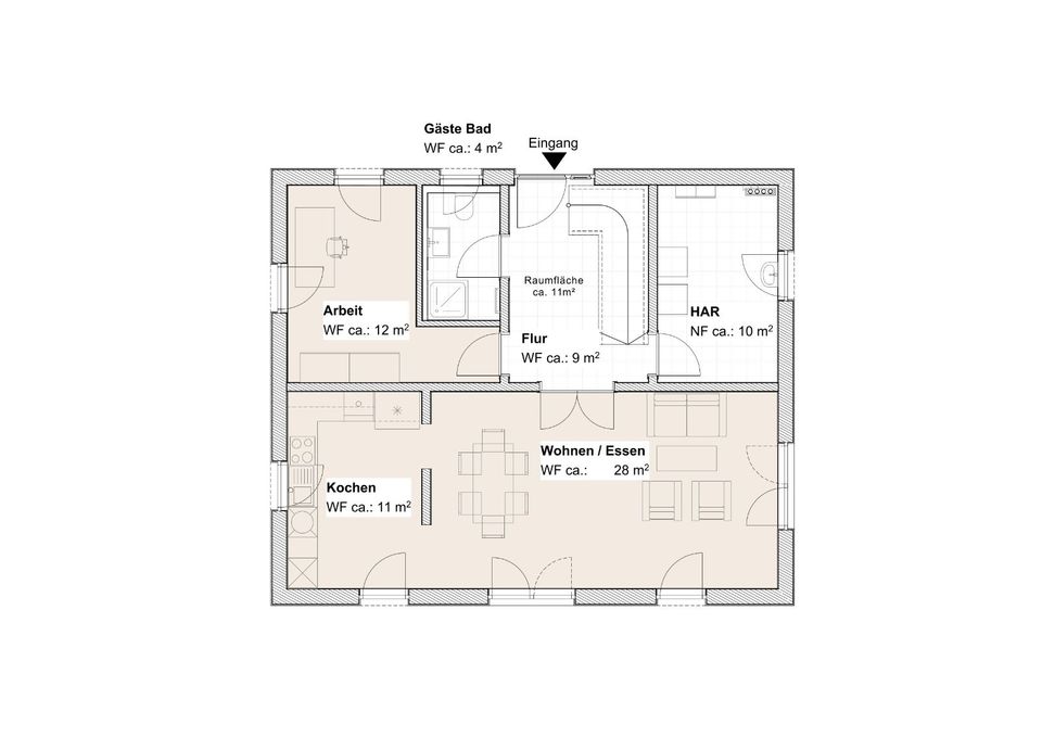 NEUBAU Erstbezug 6 Zimmer + 2 Bäder + Küche: SCHNELL einziehen und sich wohlfühlen - ohne Baustress!! in Fuchstal