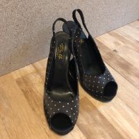 Pin Up Couture Cutiepie-03 Retro High Heel Sling Pumps Polka Dots Wandsbek - Hamburg Sasel Vorschau