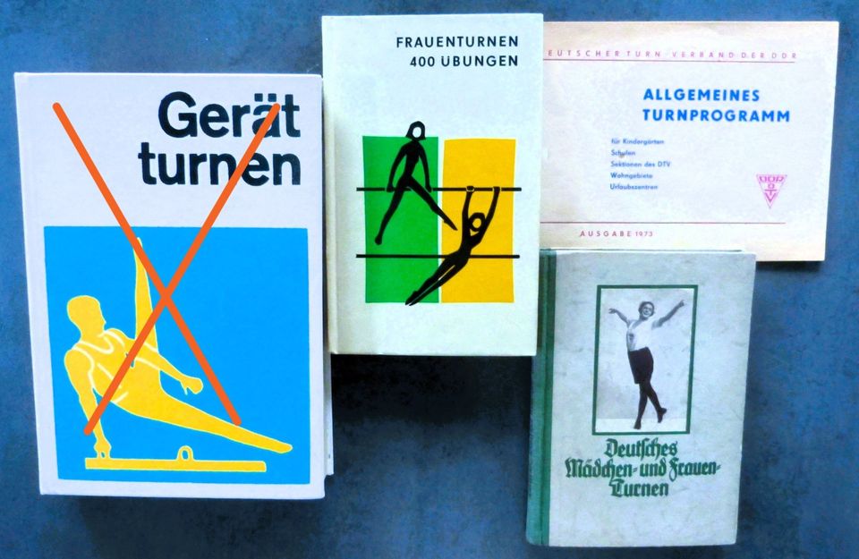 DDR Sport-Fachbücher Gerätturnen/für Lehramt,Vereine/auch einzeln in Salzwedel