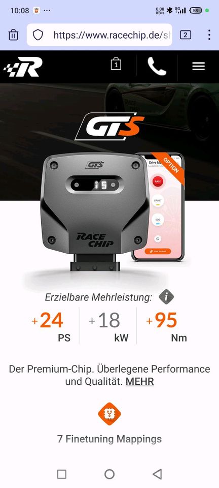 Race - Chip Black mit App Steuerung. in Celle