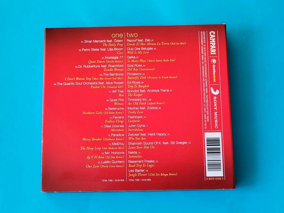 Campari Red Passion Lounge ☆ 2 CD Chill out Soul Electronic House in Rheda-Wiedenbrück