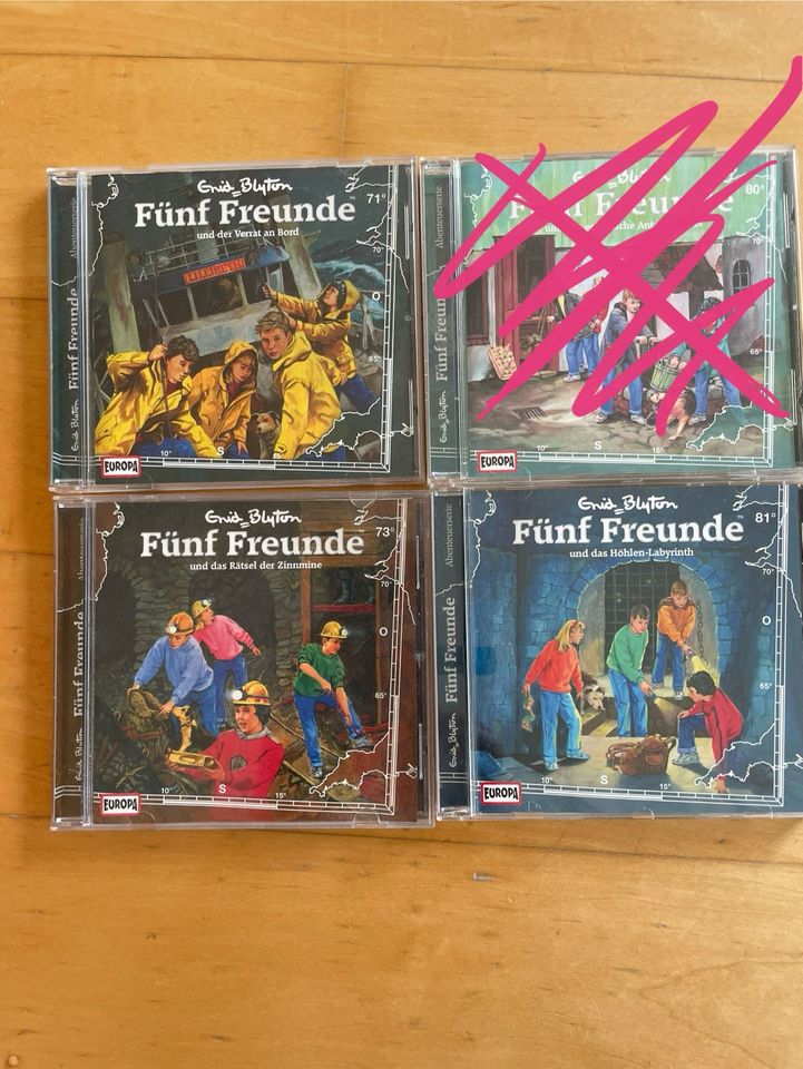 3 Fünf Freunde CD s in Öhringen