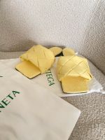 Original Bottega Veneta Lido Sandale Slides gelb 38,5 Np990€ Nordrhein-Westfalen - Haltern am See Vorschau