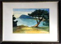 Original-Aquarell "An der Adria" Nordrhein-Westfalen - Mönchengladbach Vorschau