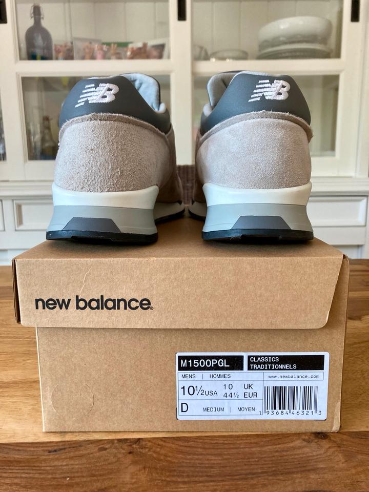 New Balance M 1500 PGL * Made in England * USA 10,5 EUR 44,5 grau in Rellingen