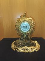 Wunderschöne vergoldetet Bronze Barometer Massiv und schwer Nordrhein-Westfalen - Waltrop Vorschau