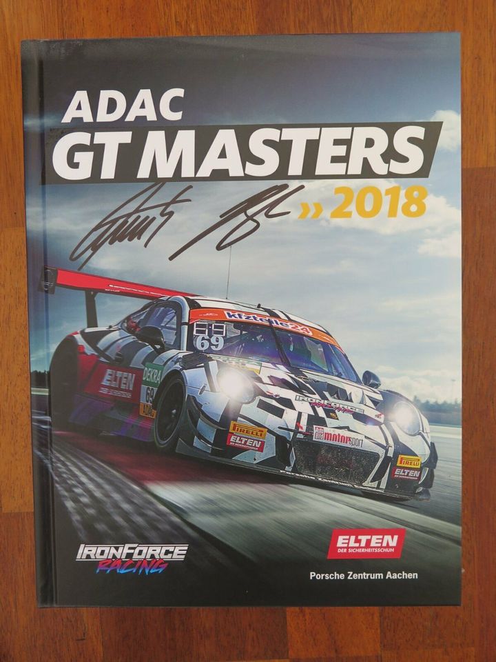 ADAC GT Masters 2018 Buch mit Autogramm Luhr/Slooten neu in Köln