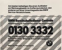 BMW - Bereitschaftsdienst Aufkleber Brandenburg - Guben Vorschau