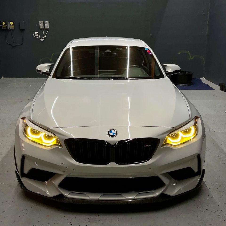 BMW F / G - LED Scheinwerfer - gelbe DRL umbau in Schmelz
