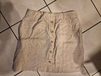 Leinen Rock Zero Gr. 40 beige Nordrhein-Westfalen - Bergheim Vorschau