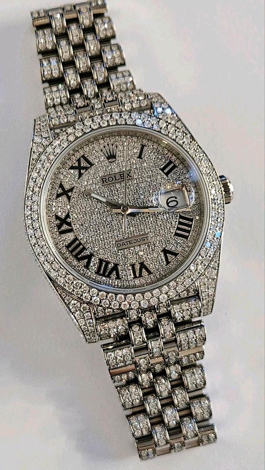 Rolex Datejust 41mm Iced-Out in Düsseldorf