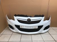 Opel Corsa D OPC Facelift FL Stoßstange vorn Frontstoßstange weiß Sachsen-Anhalt - Köthen (Anhalt) Vorschau