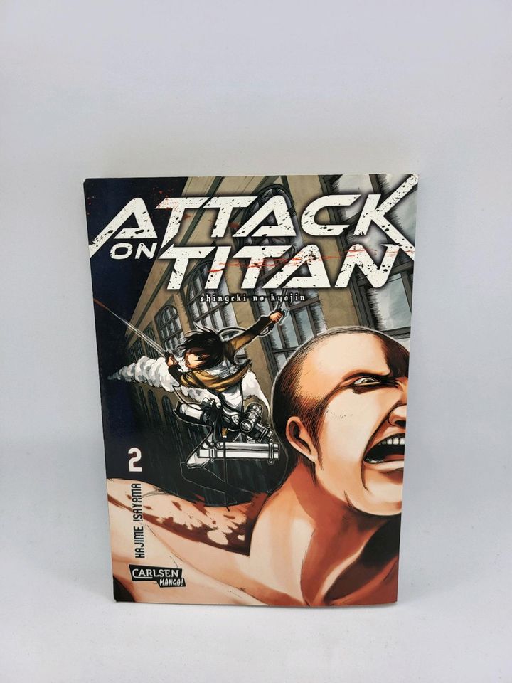 Manga Attack on Titan, Band 1+2 in Düren