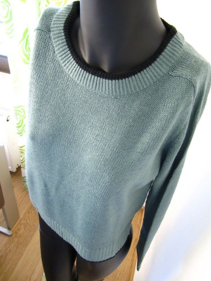 H&M Pullover Gr. S / 36 in Khaki-Grau in Stein