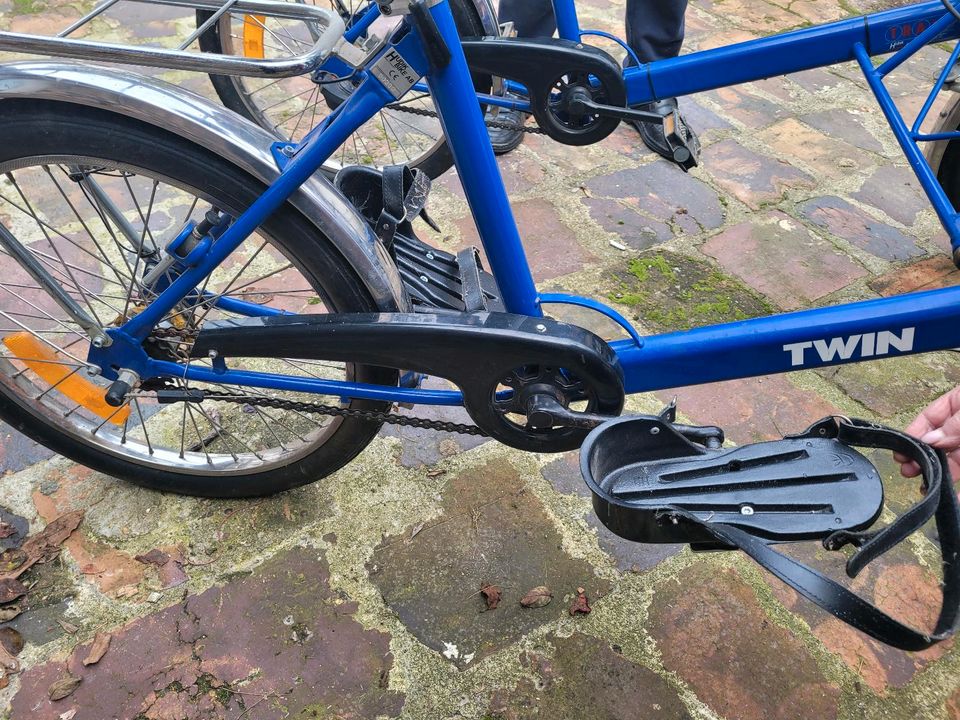 Doppeltandem Fahrrad in Crinitz
