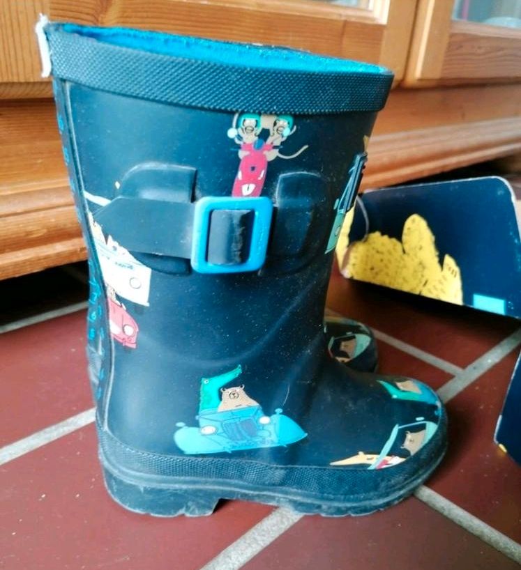 JOULES GR. 27 GUMMISTIEFEL STIEFEL BUNT ORIGINALKARTON in Wuppertal