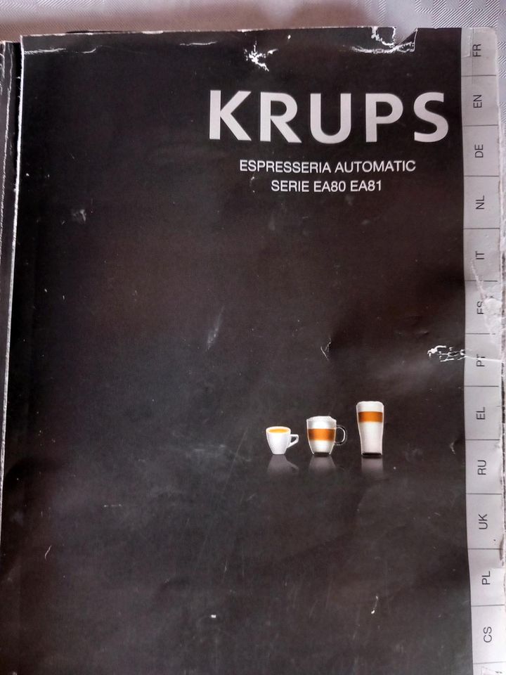 Kaffeevollautomat Krups EA80 in Lichtenau