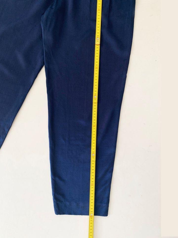 Wunderschöne ESCADA Hose blau Wolle Seide festlich 38 40 in Hamburg