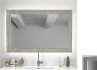 LED Spiegel mit Rahmen 140x80cm Niedersachsen - Großefehn Vorschau