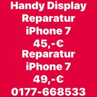 iPhone 7 iPhone 8 Display Reparatur Handy Nordrhein-Westfalen - Oberhausen Vorschau