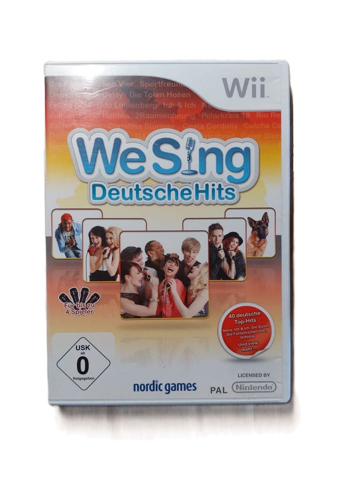 WeSing DeutscheHits für die Nintendo Wii in Neugersdorf