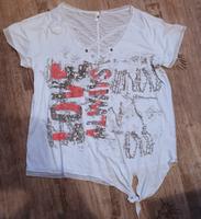 ❤️ T-Shirt TREDY * Weiss Schriftzug * Gr. 44 Gr. 3 ❤️ Niedersachsen - Sulingen Vorschau