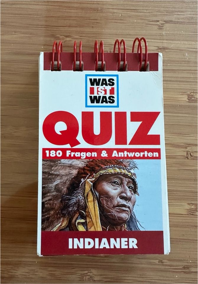 Was ist was Quiz 180 Fragen und Antworten INDIANER in Dresden