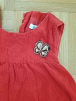 Obaibi Ballonkleid Cord Rot festlich Weihnachten Hochzeit 86 Hessen - Offenbach Vorschau